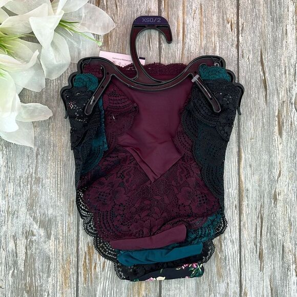 Womens Micro Fiber Cheeky Panties Underwear 3-Pack Size XS - Picture 2 of 5